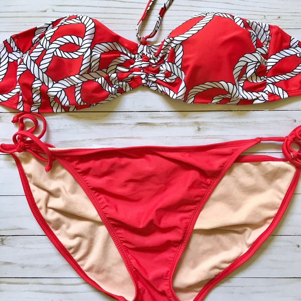 💵5 FOR $25💵 Old Navy Red Nautical Bikini